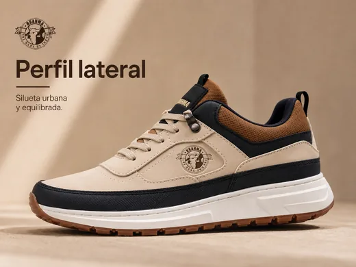 Tenis Brahma — Perfil lateral