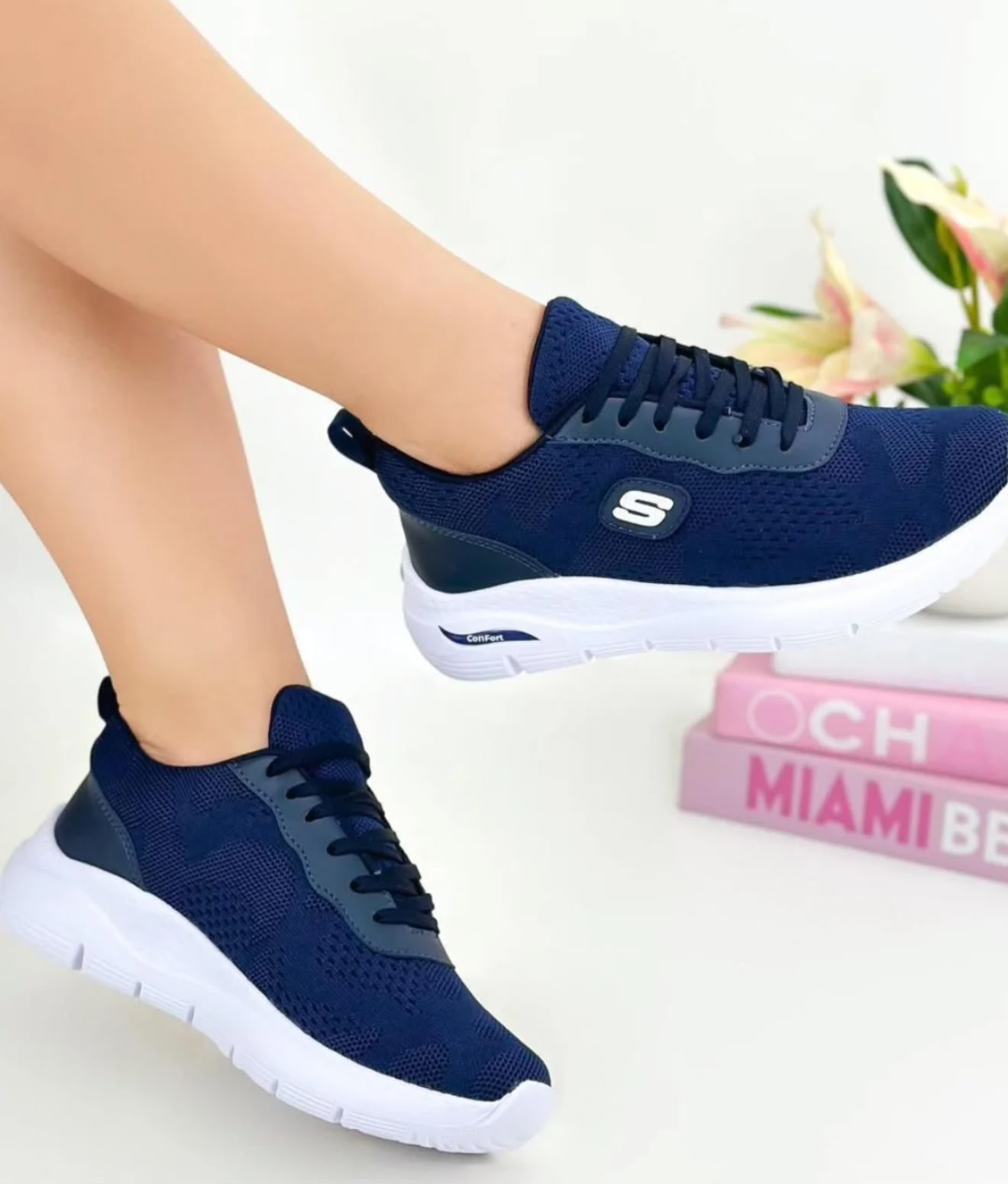 Tenis Livia Move color azul